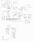 Carburetor Fuel Supply Diagram and Parts List for 40H777-0025-G5  Briggs and Stratton Engine